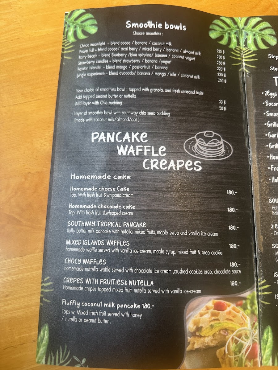 Menu Southway Coffee Bar-9