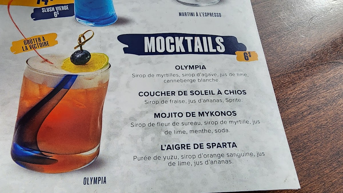 Menu Souvlaki Bar (Boisbriand)-1