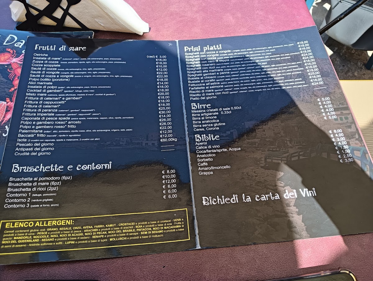 Menu Spaghetteria Da Angelo E Serafino-1