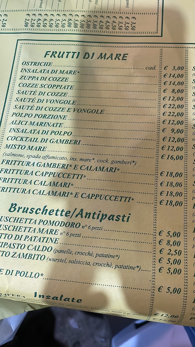 Menu Spaghetteria Da Angelo E Serafino-9