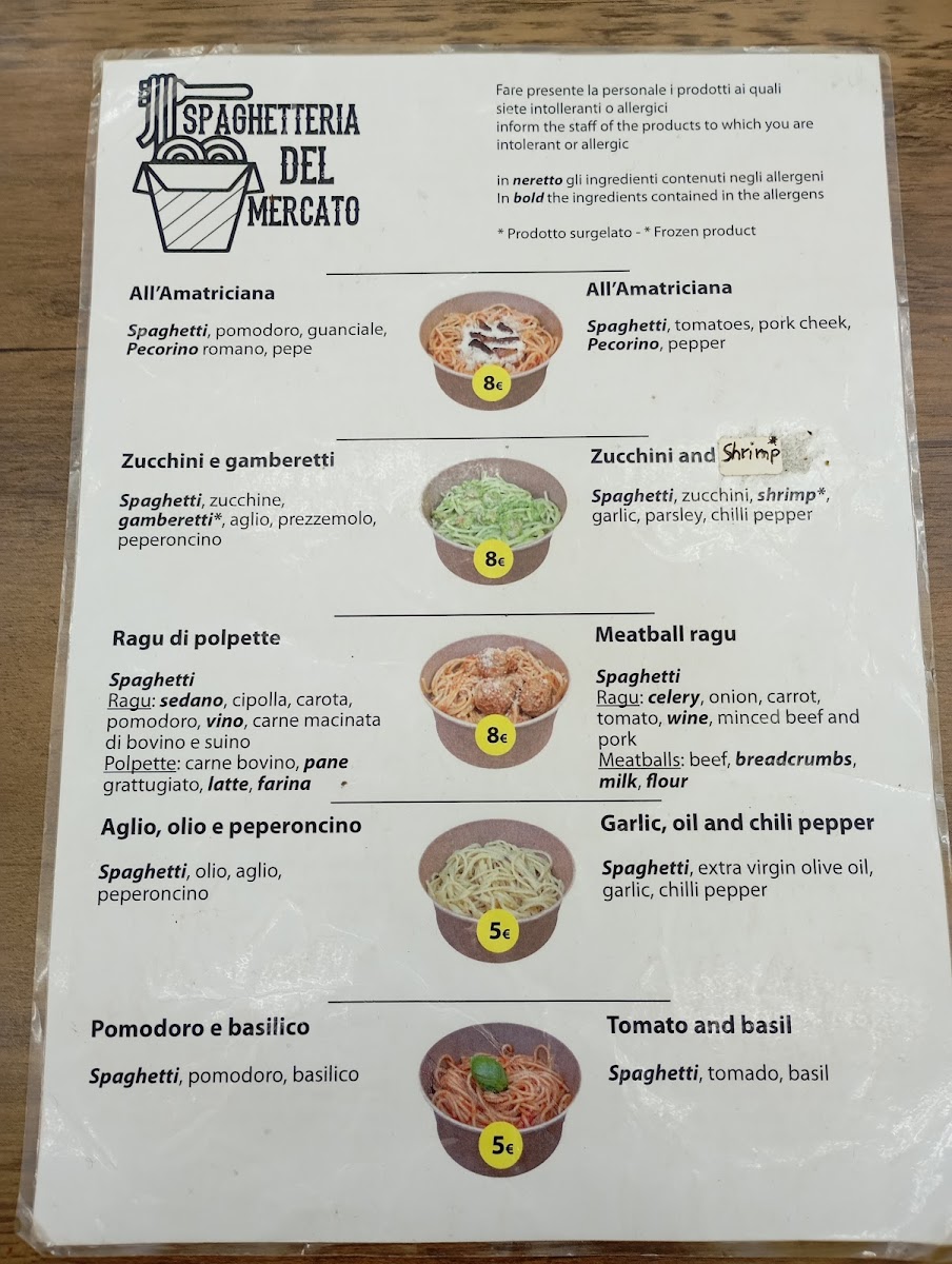 Menu Spaghetteria Del Mercato-4