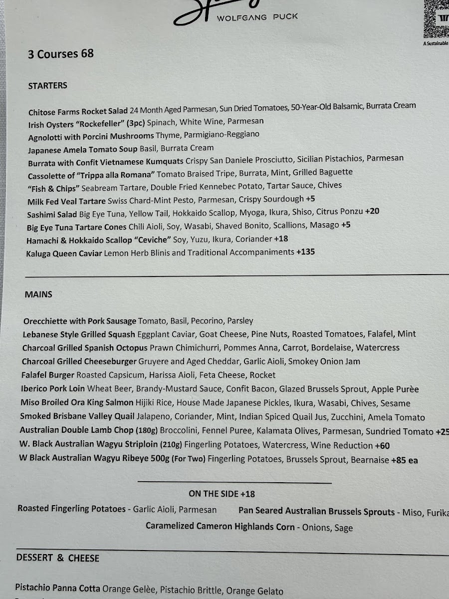 Menu Spago Dining Room-10