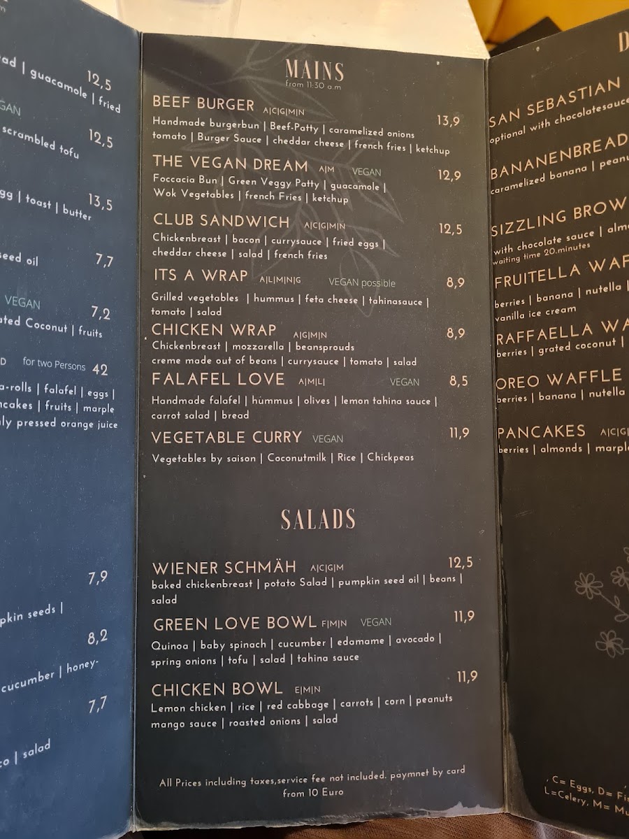 Menu Spazio Cafe-8