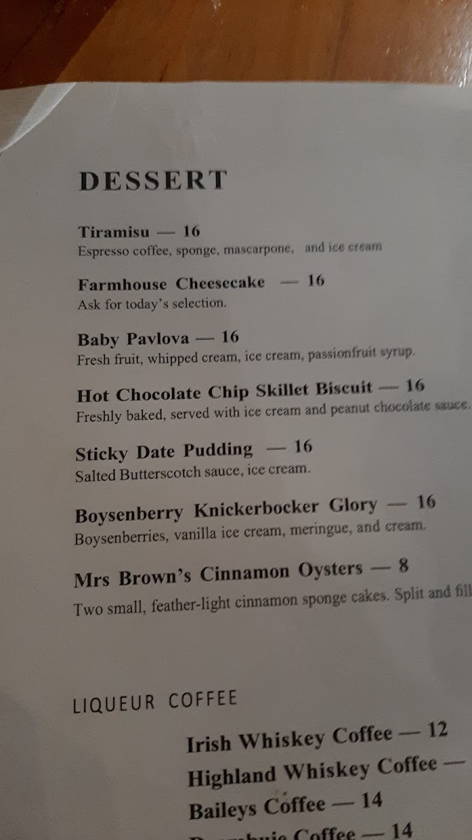 Menu Speight's Ale House Palmerston North-9