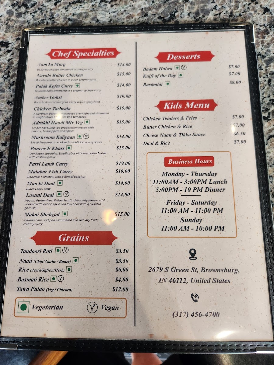 Menu Spice Club-10