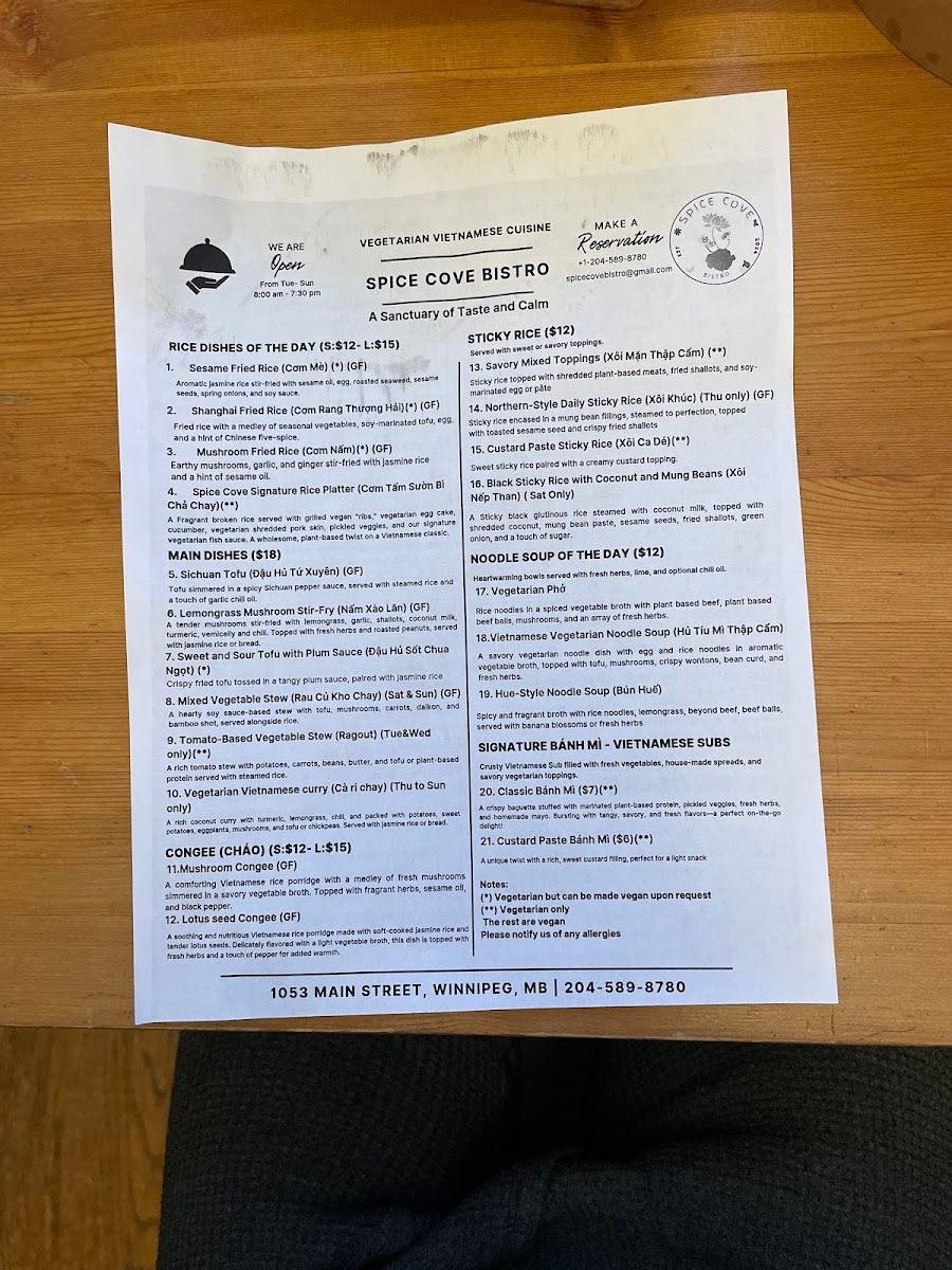 Spice Cove Bistro Menu-4