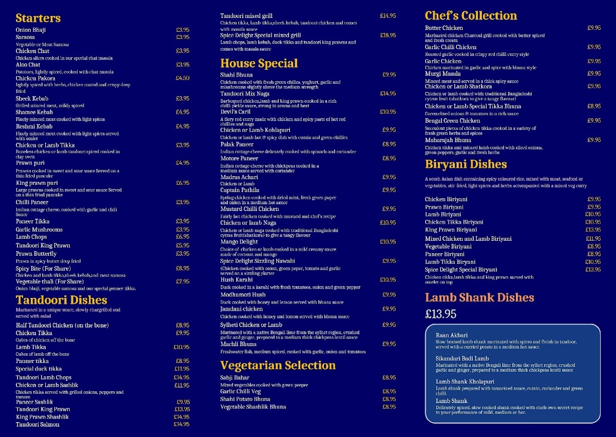 Menu Spice Delight-1