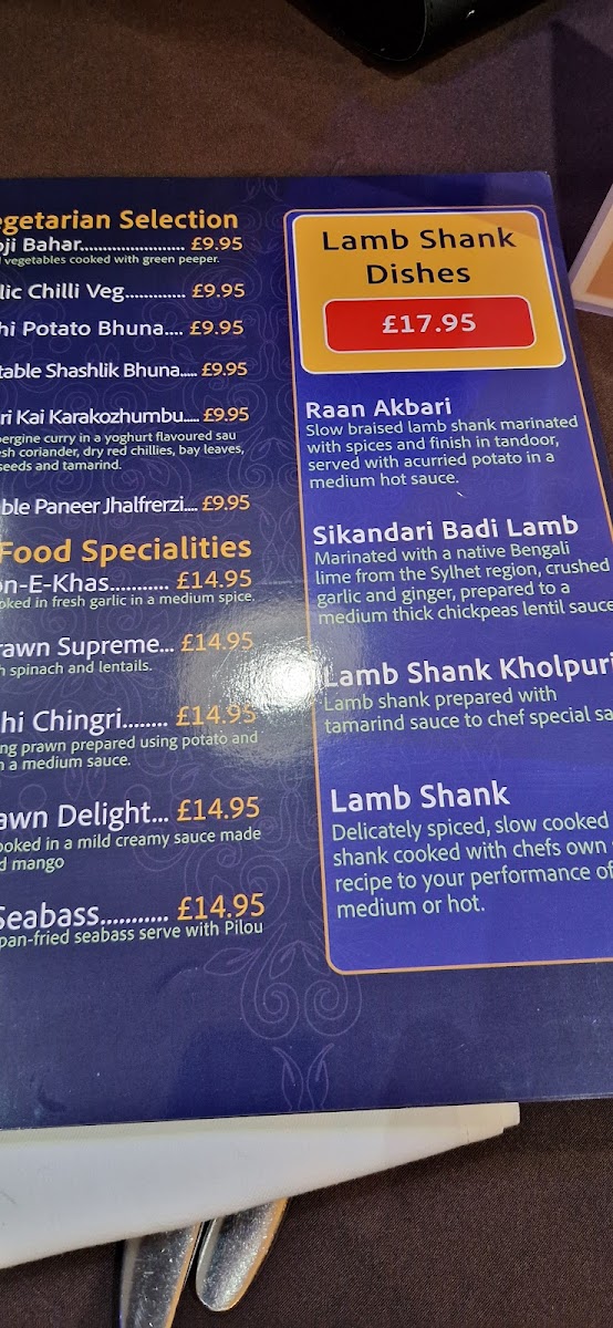 Menu Spice Delight-4