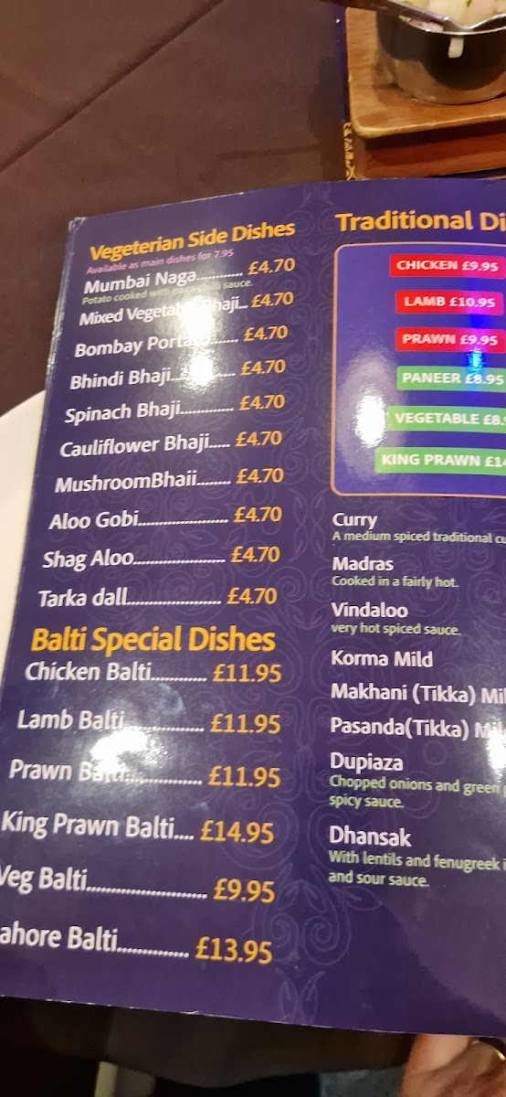 Menu Spice Delight-7