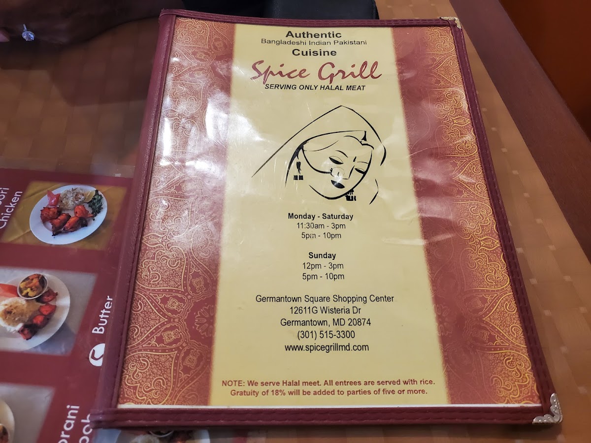 Menu Spice Grill-2