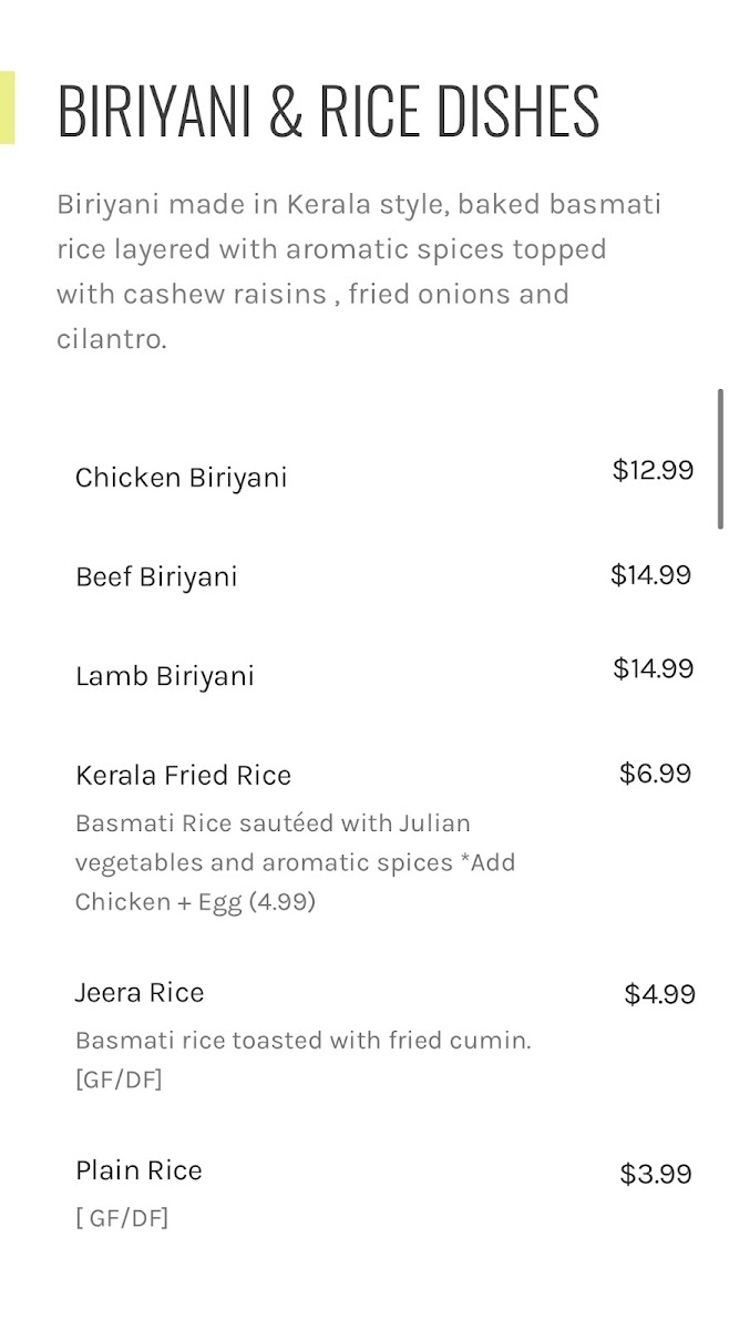 Menu Spice Hub Indian Kitchen-10