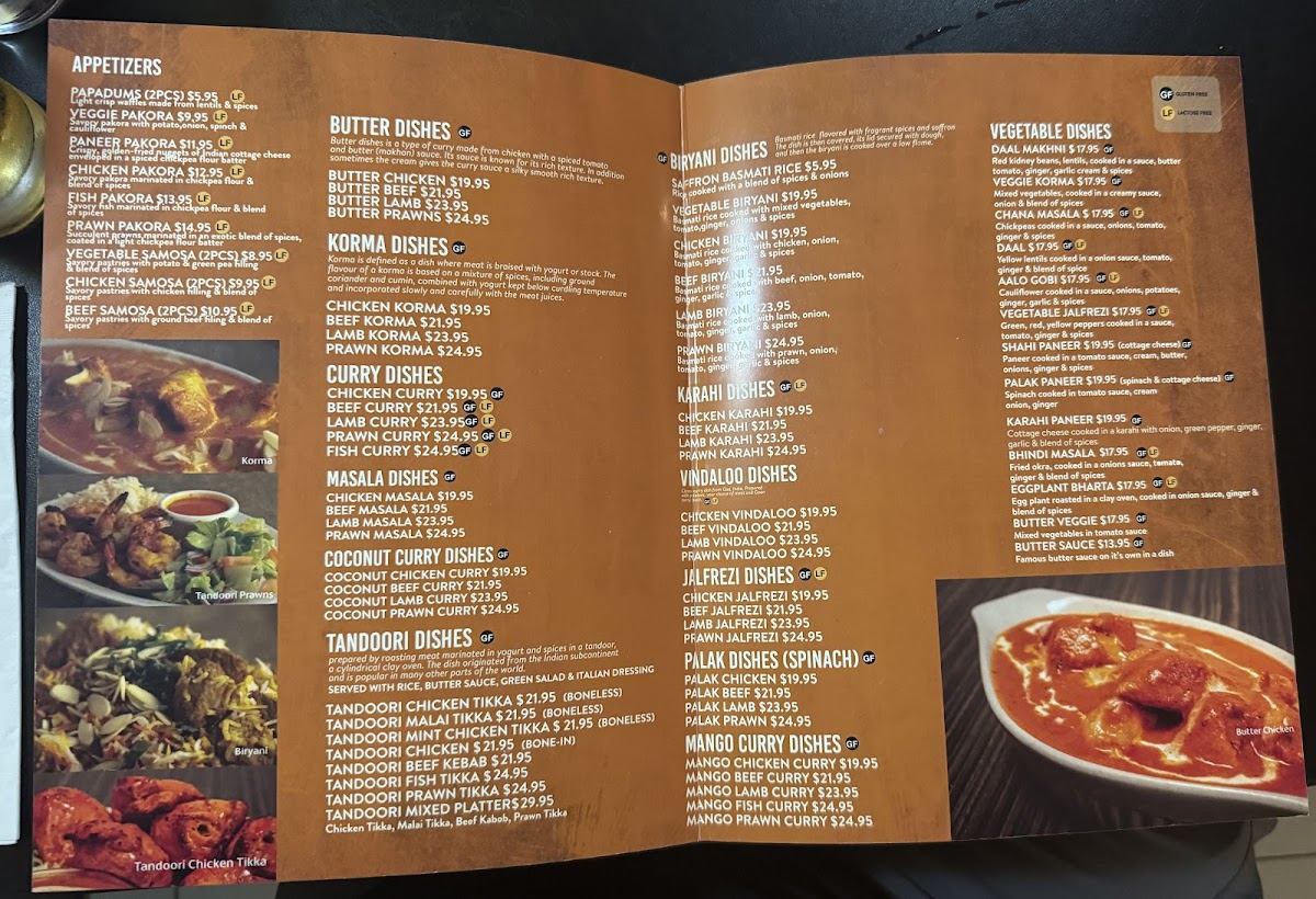 Menu Spice Hut Indian Cuisine-1