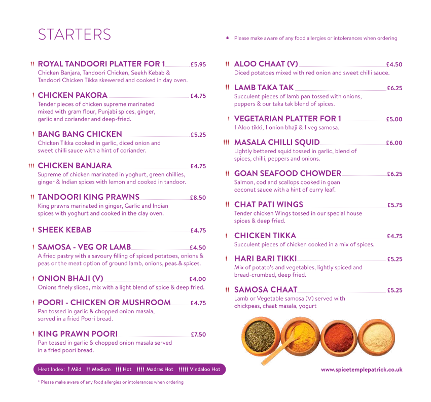 Menu Spice Templepatrick-2