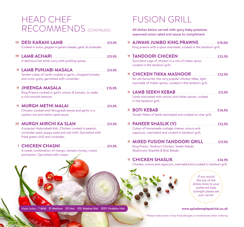 Menu Spice Templepatrick-3