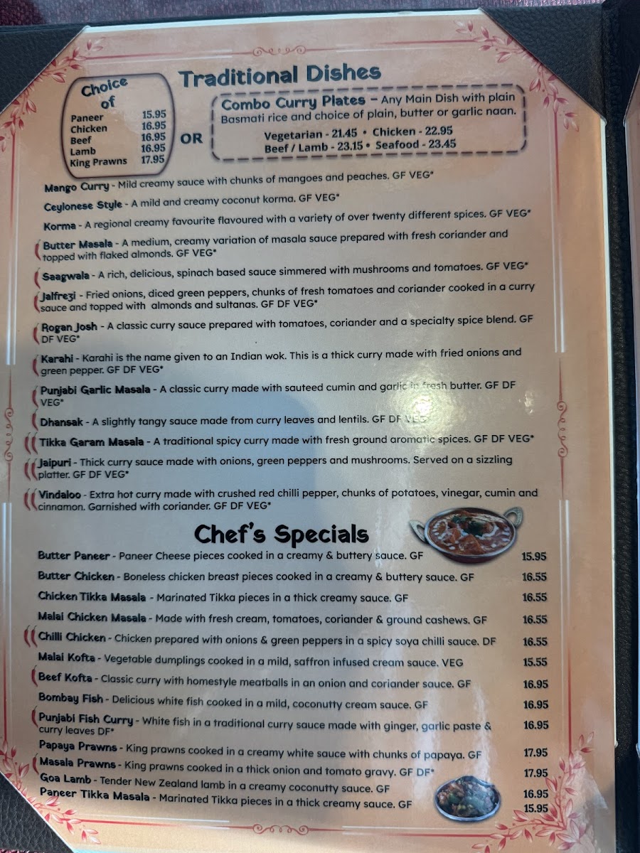 Menu Spices Indian & Nepalese Restaurant Seton-4