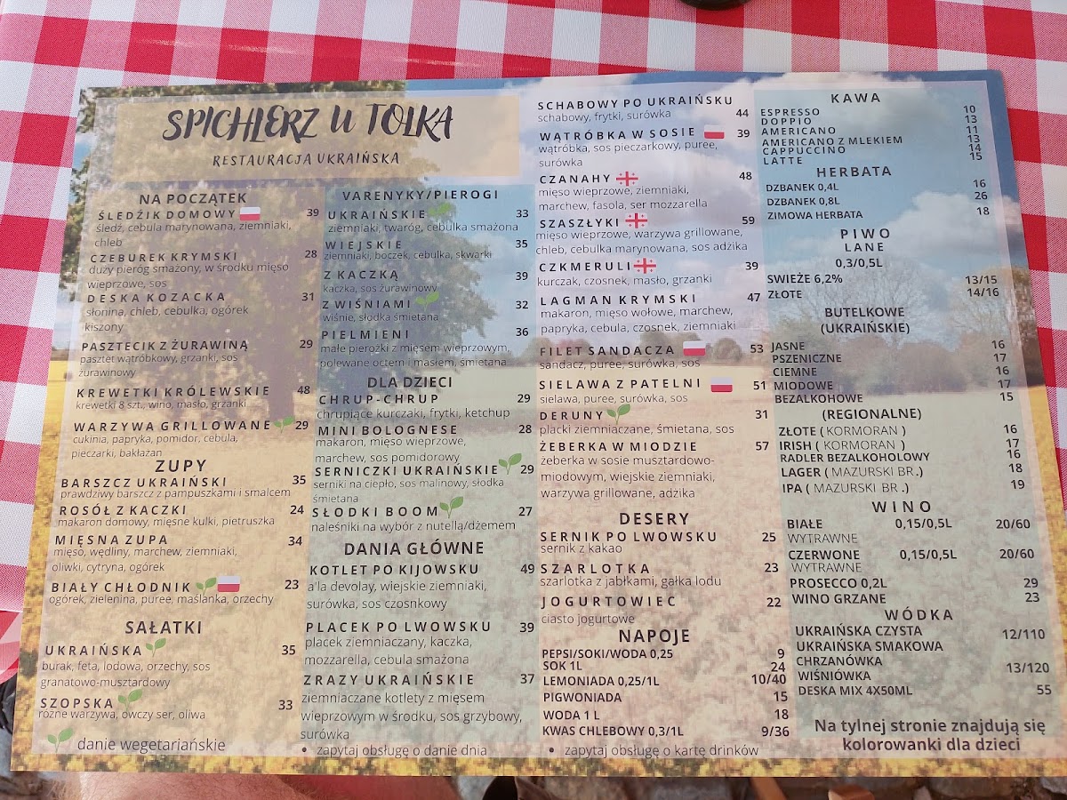 Menu 'spichlerz U Tolka' - Restauracja Prawdziwej Kuchni-8