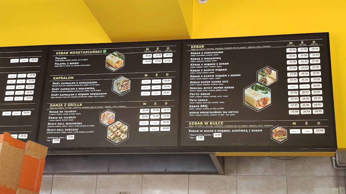 Menu Spicy Kebab & Grill-Grójecka-5