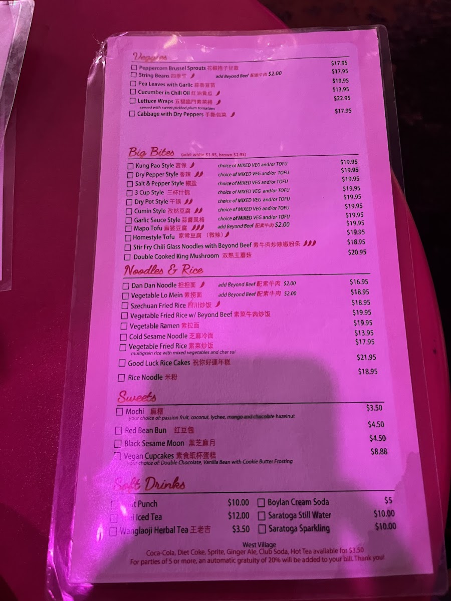 Menu Spicy Moon East Village-3