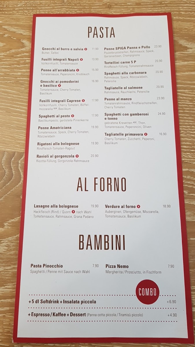 Menu Spiga-1