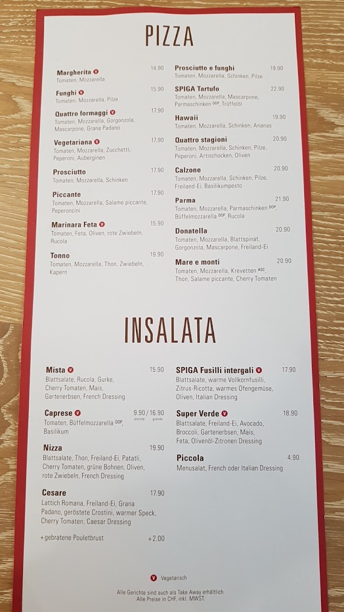 Menu Spiga-5