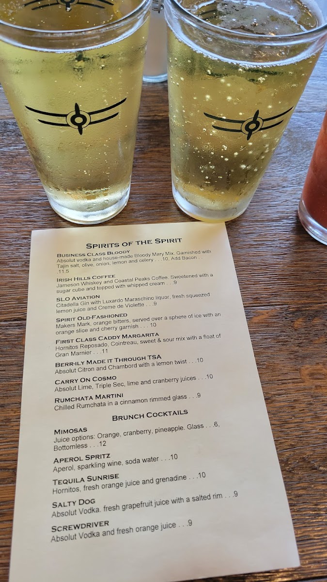 Menu Spirit Of San Luis Restaurant-6
