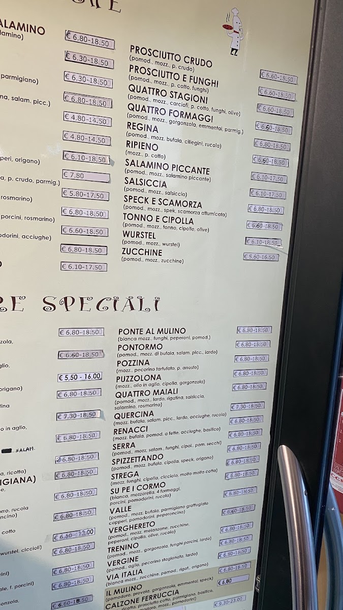 Menu Spizzettando - La Ferruccia-1