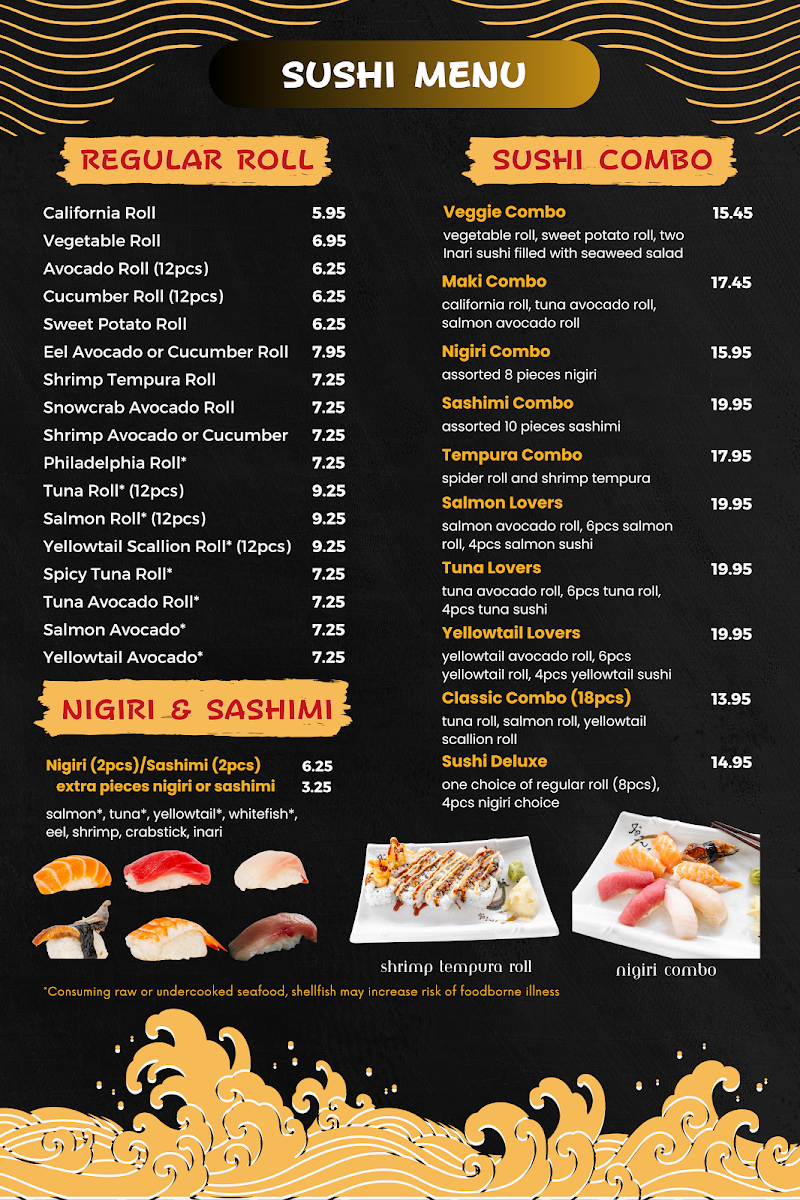 Menu Spoons Sushi & Hibachi Express-2