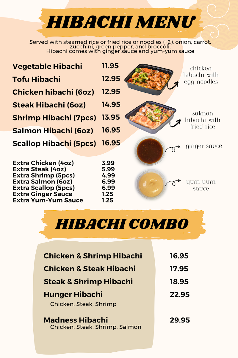Menu Spoons Sushi & Hibachi Express-3