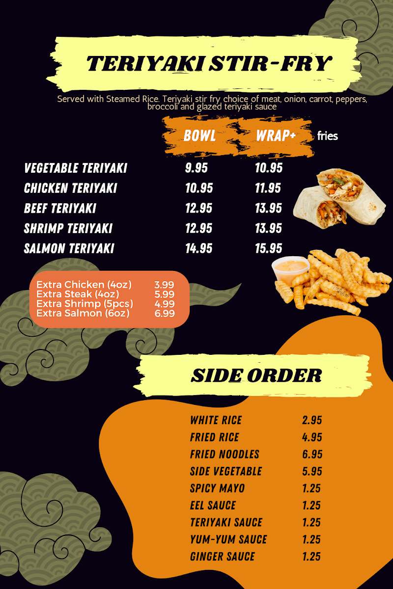 Menu Spoons Sushi & Hibachi Express-7