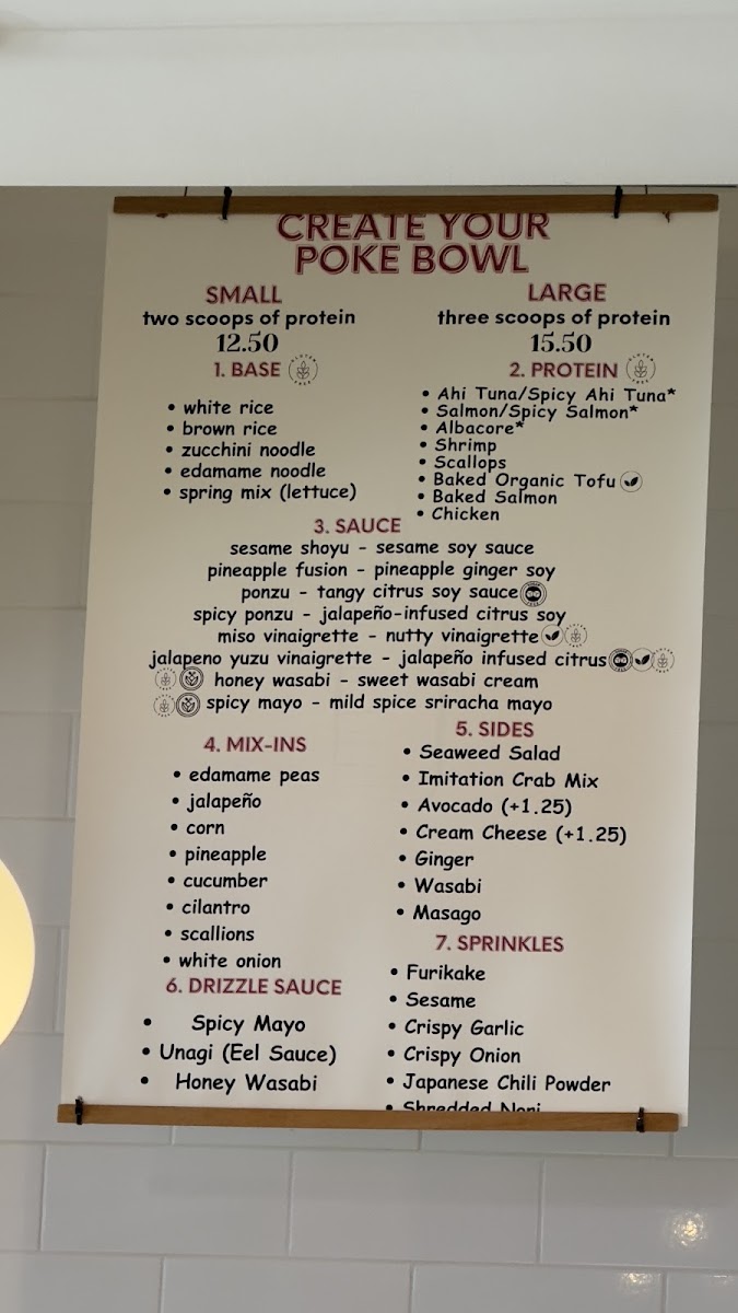 Menu Square Root Poké-2