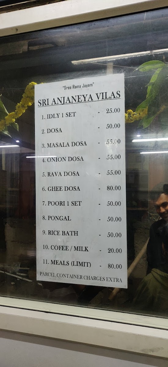 Menu Sri Anjaneya Vilas-5