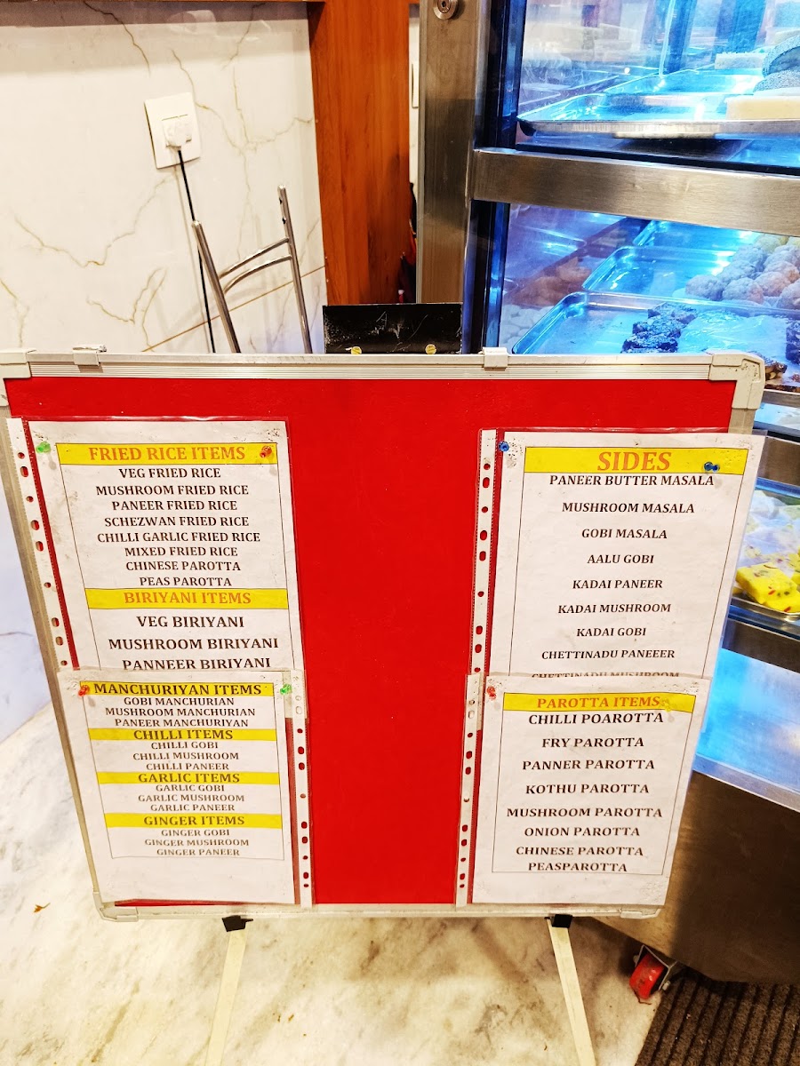 Menu Sri Mu Saravana Bhavan-8