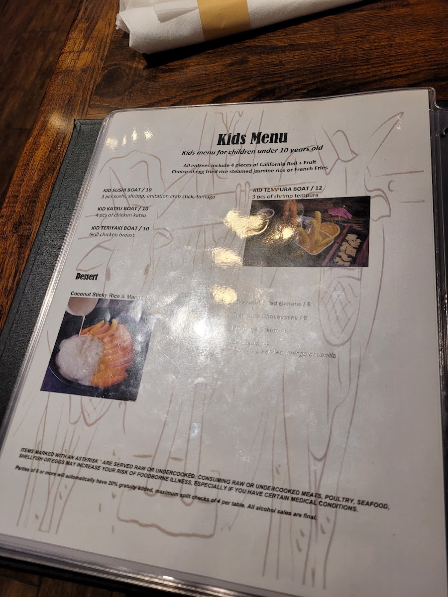 Menu Srithai: Thai Kitchen & Sushi Bar-9