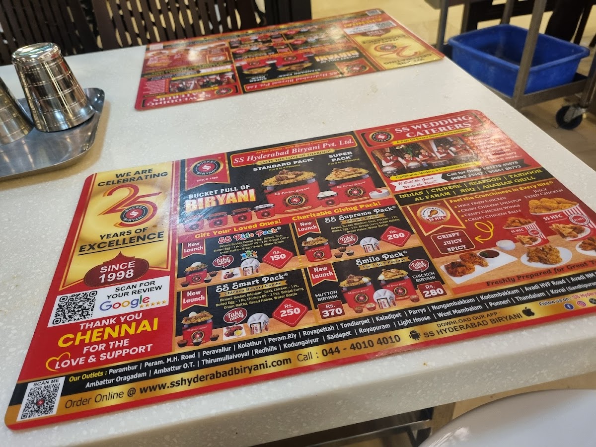 Menu Ss Hyderabad Biryani Coimbatore-10
