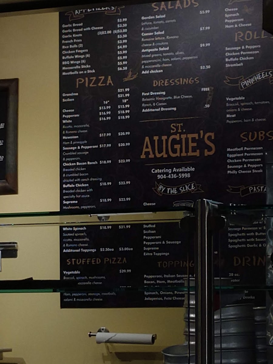 Menu St. Augie's Pizza-10