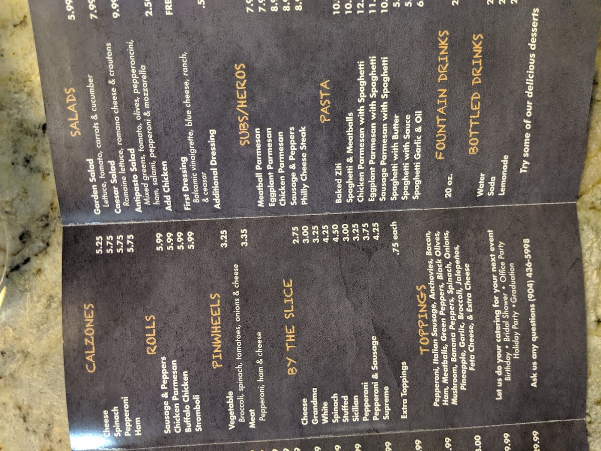 Menu St. Augie's Pizza-9