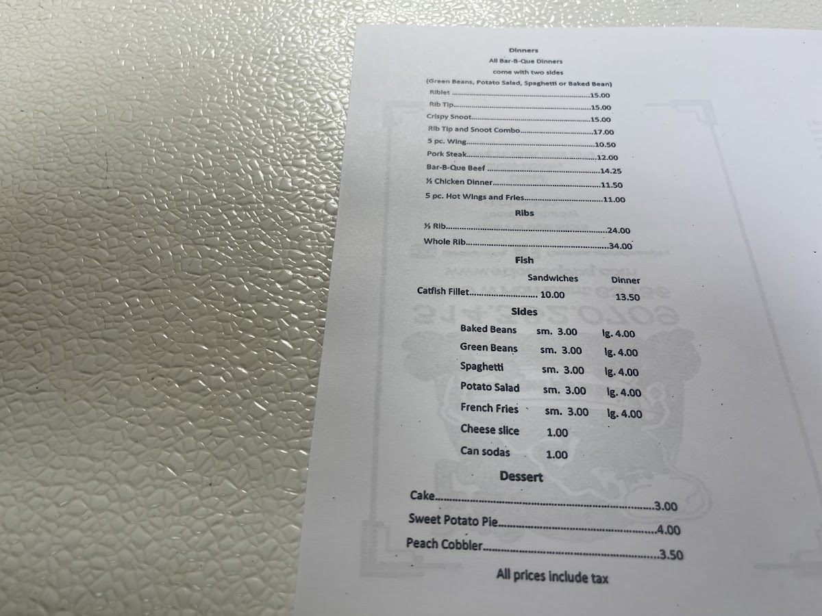 Menu St Louis Q-2