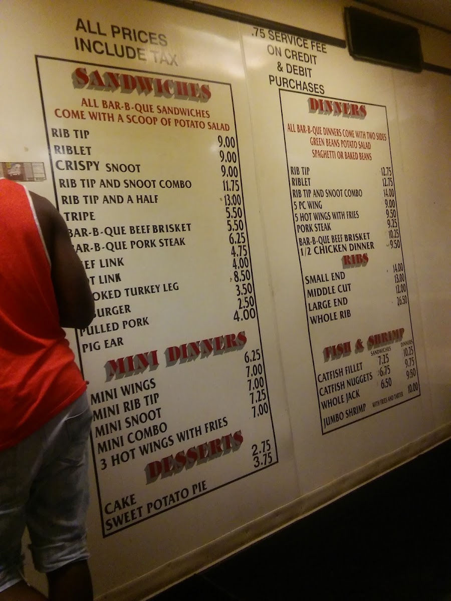 Menu St Louis Q-6