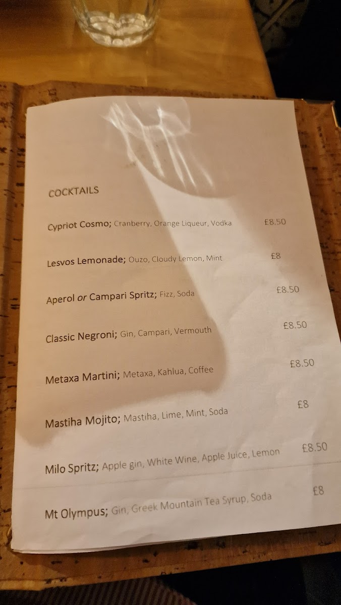 Menu St Martha Greek Taverna-9