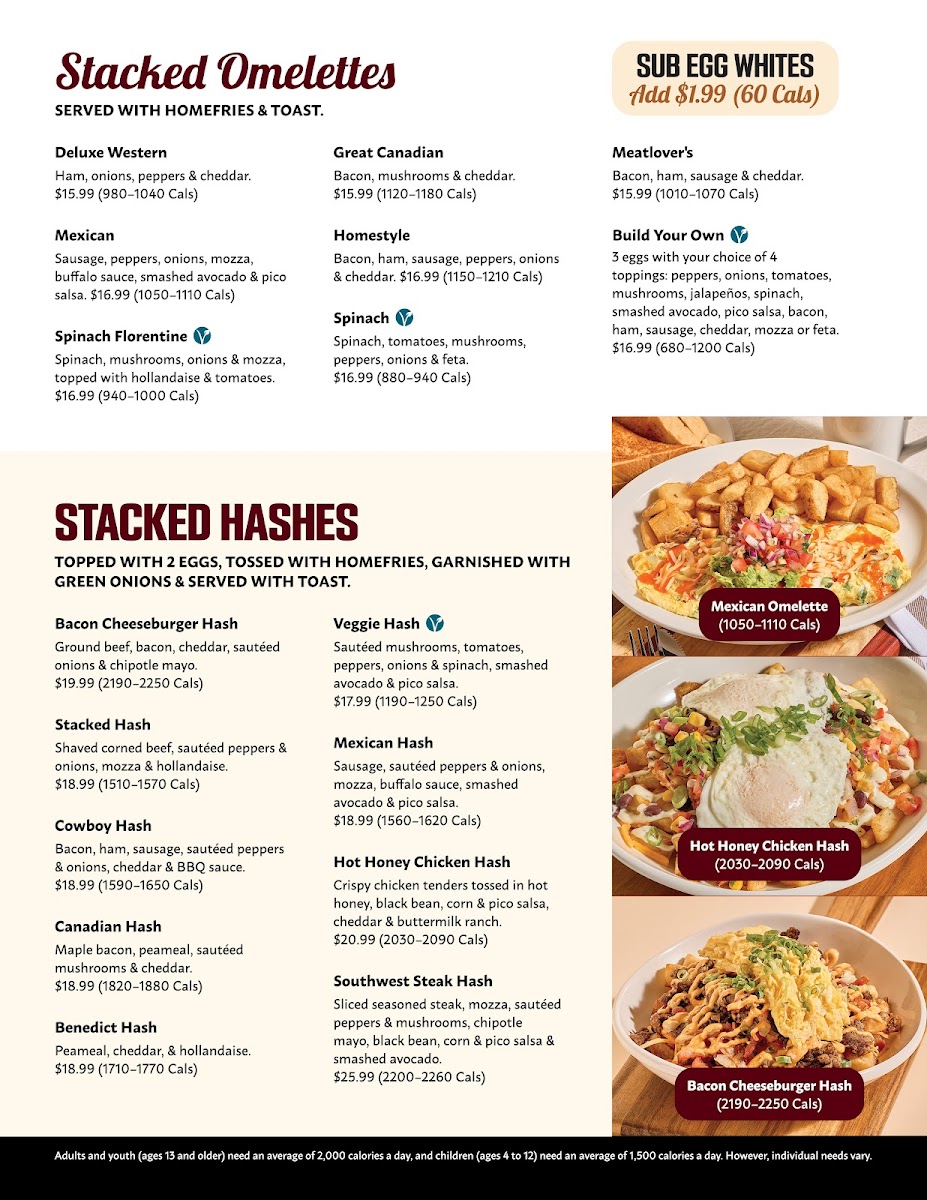 Menu Stacked Pancake & Breakfast House-4