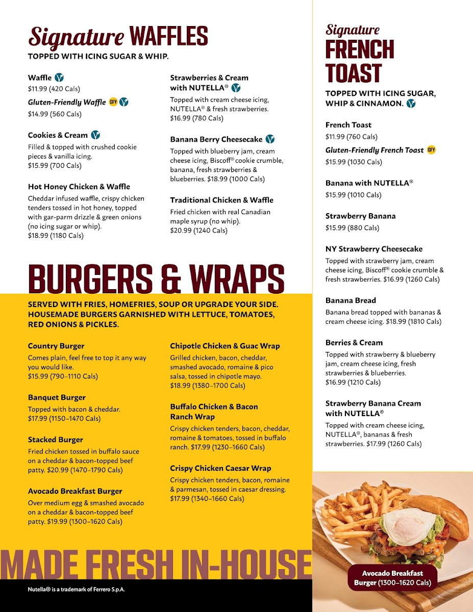Menu Stacked Pancake & Breakfast House-5