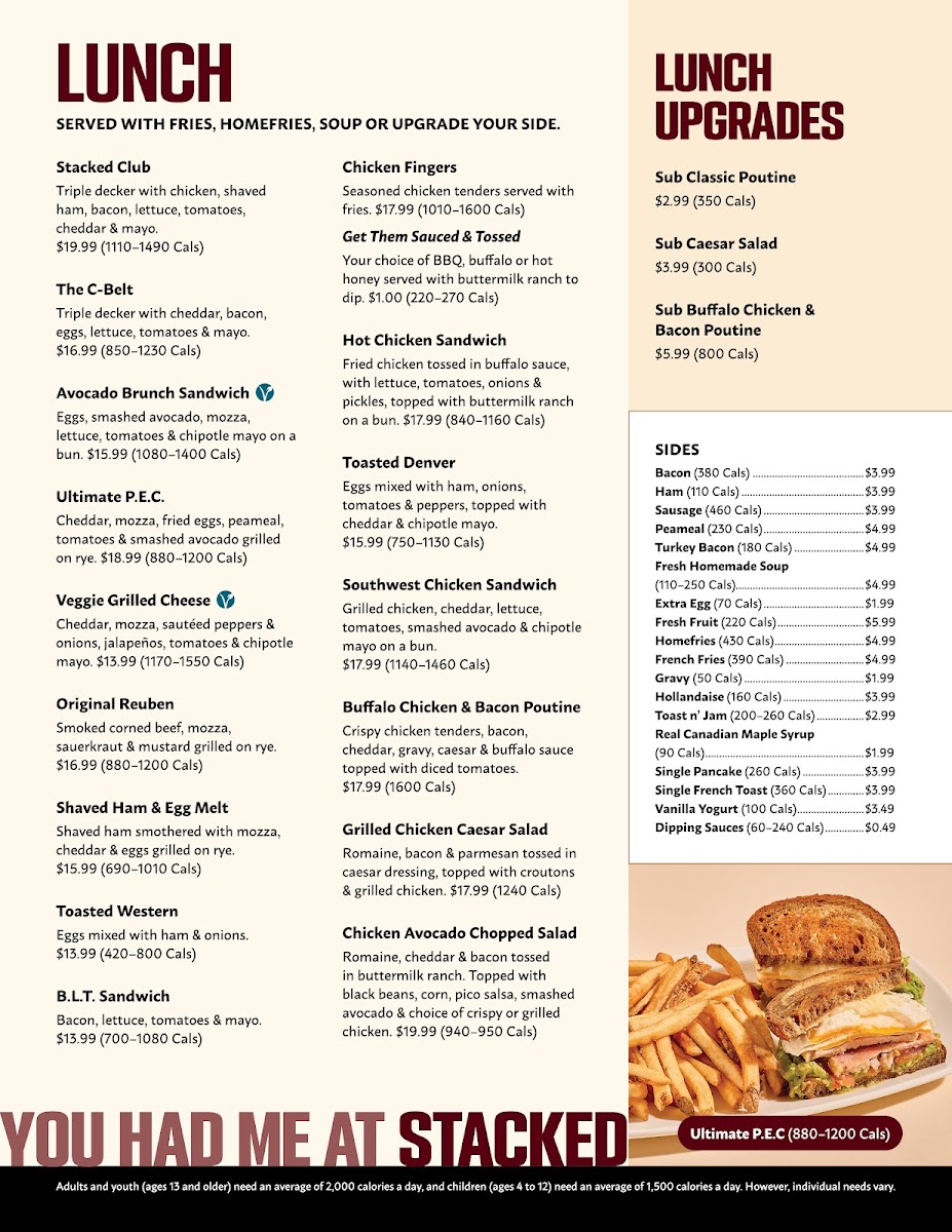 Menu Stacked Pancake & Breakfast House-8