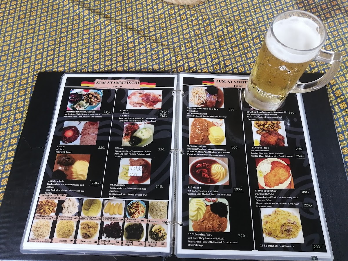 Menu Stammtisch German Food Restaurant-10