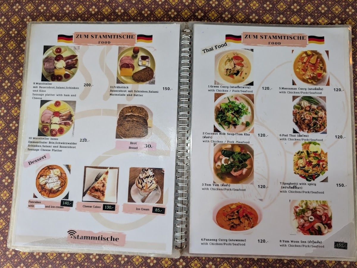 Menu Stammtisch German Food Restaurant-2