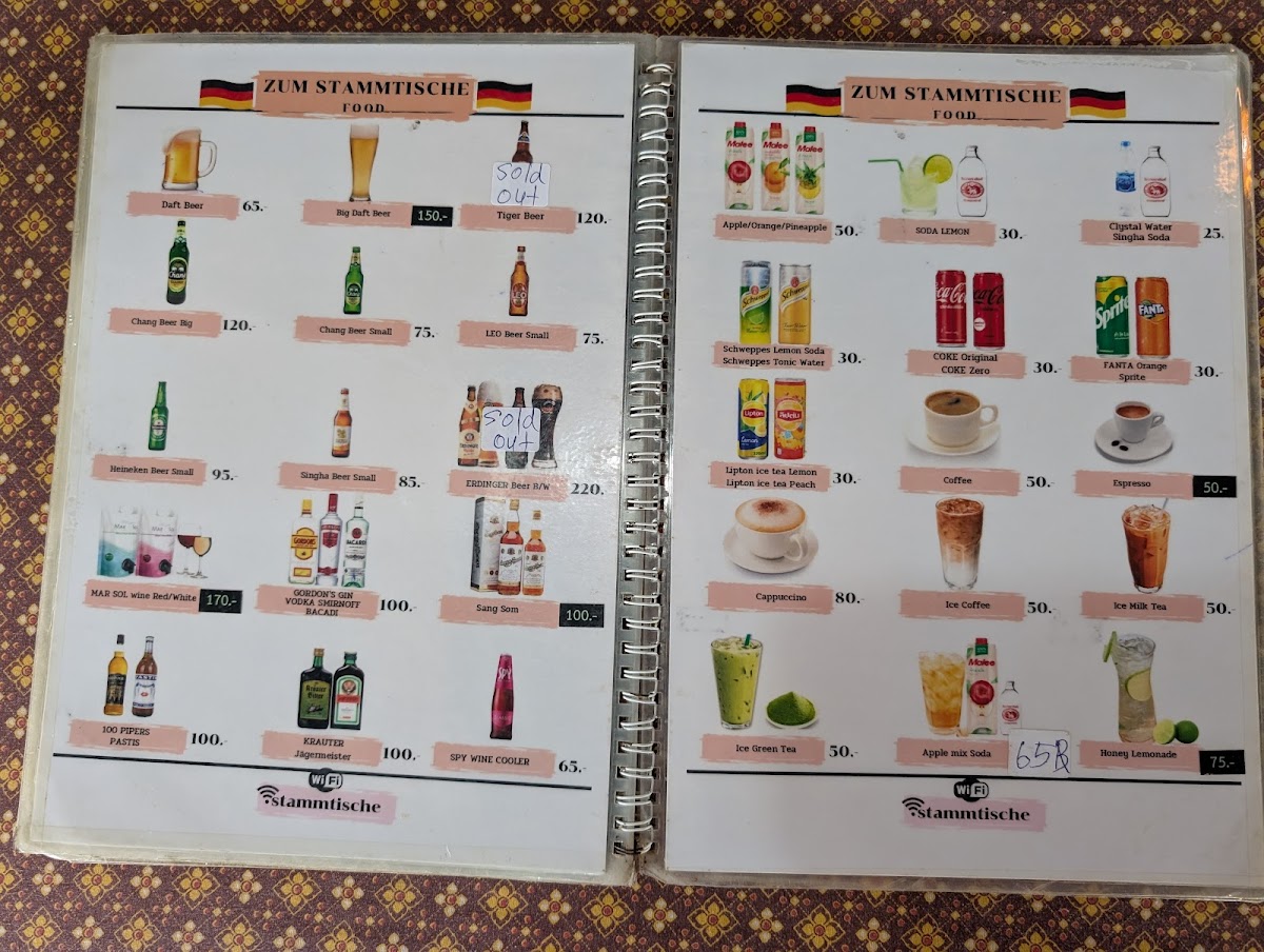 Menu Stammtisch German Food Restaurant-6