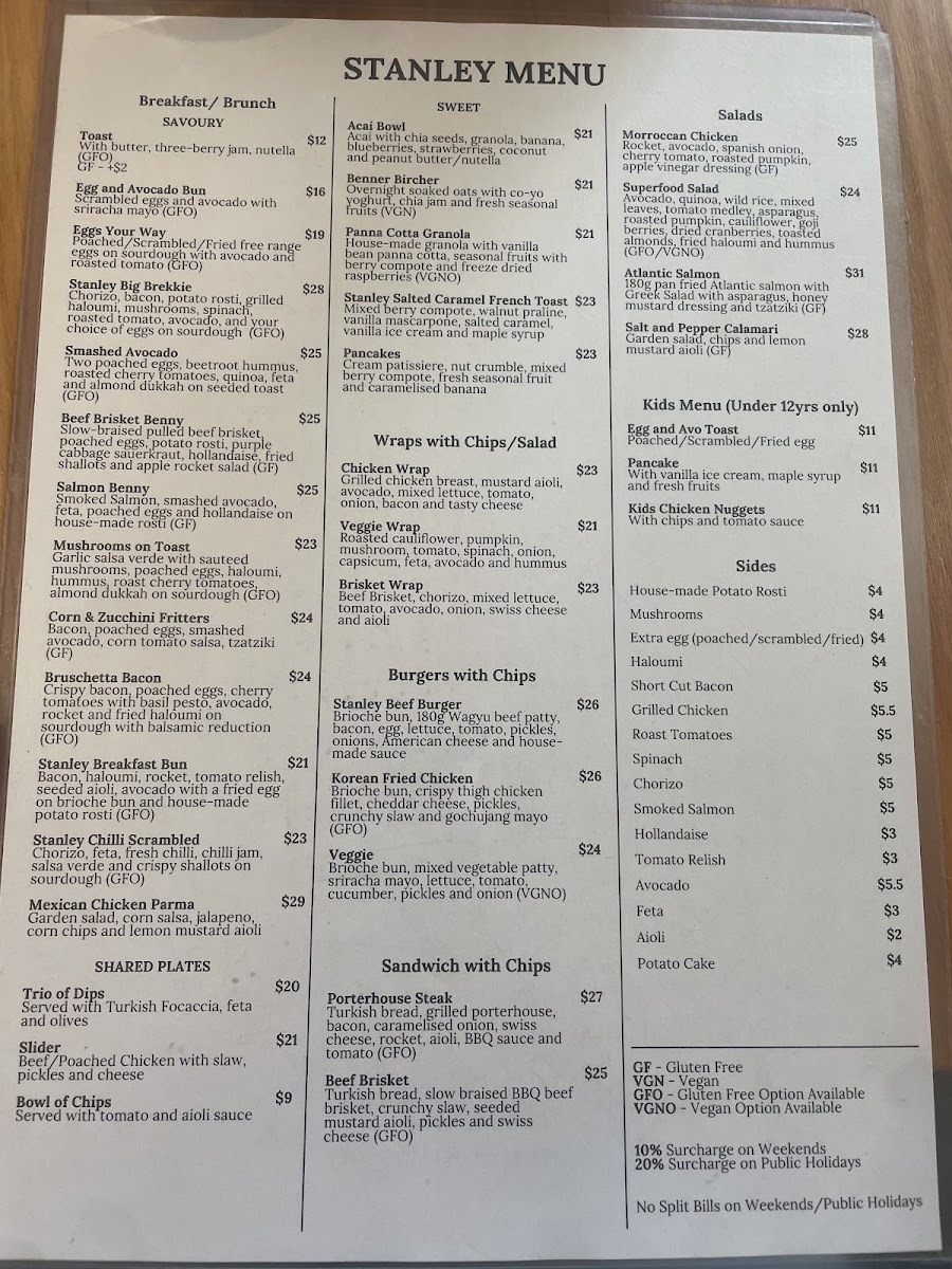Menu Stanley - Mount Waverley-9