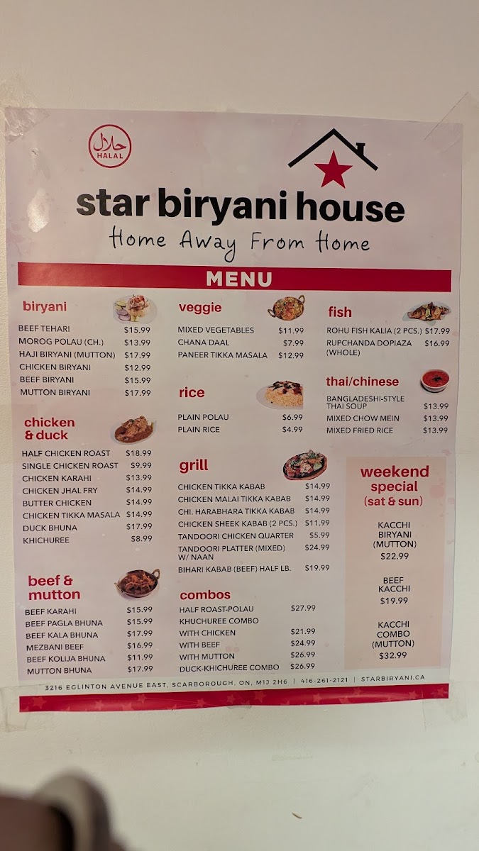 Menu Star Biryani House And Catering-1