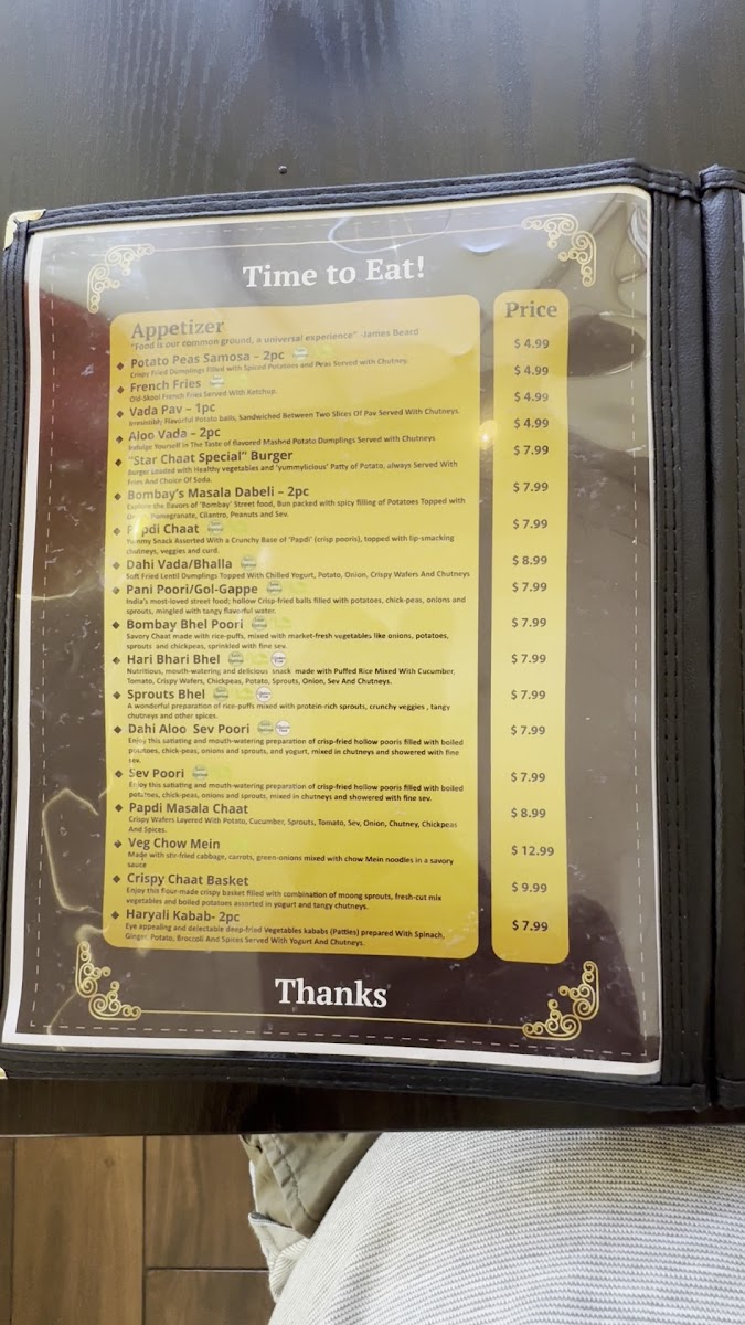 Menu Star Chaat Cuisine-9