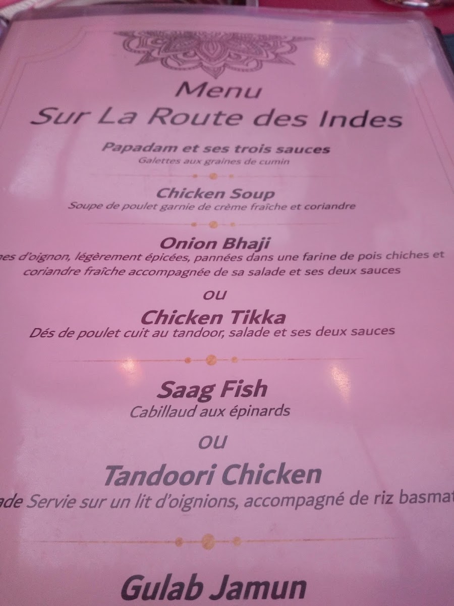 Menu Star Of India-5