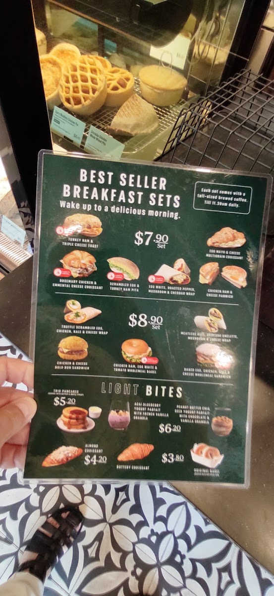 Menu Starbucks 25 North Bridge Road-1